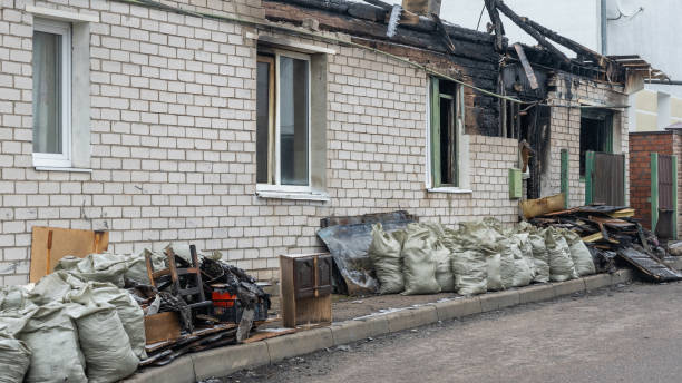 Professional Fire Damage Repair technician working in Longboat Key, FL